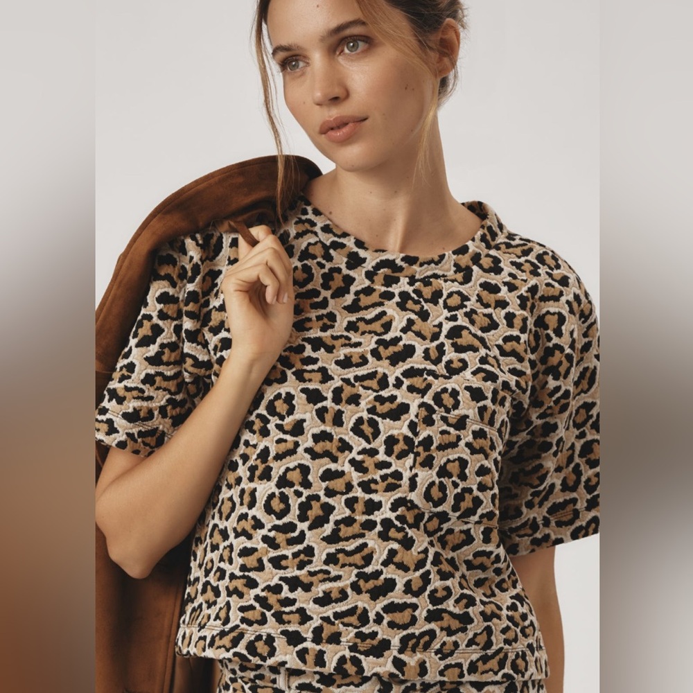 Maeve knitted boxy shirt